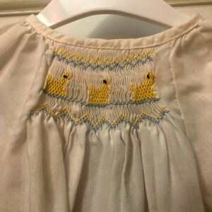 Vintage Monday’s Child Smocked Dress 3-9 months